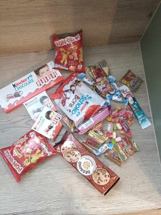 Paczka słodyczy, nie otwierane w terminie