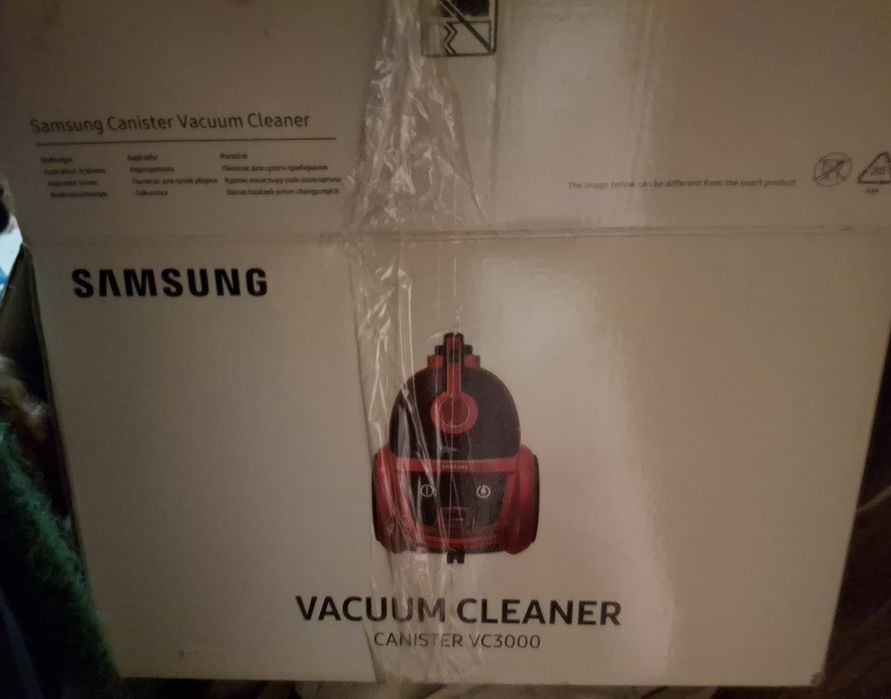 Безмішковий пилосос для сухого прибирання Samsung VC3000 (модель VC07R302MVR/UK)