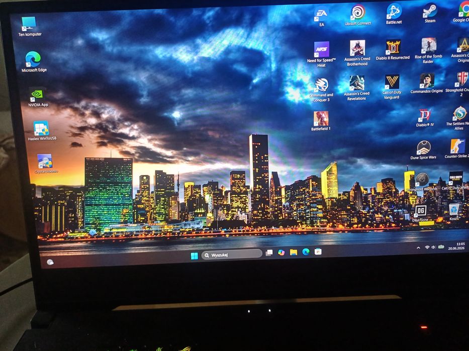 Asus rog zephyrus 24gb ram 1tb dysk 1660ti