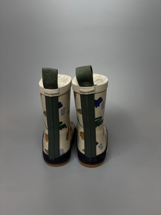 Теплі гумові дитячі чоботи