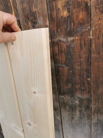 Podbitka świerkowa nadbitka deska szalunkowa