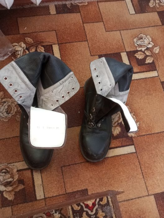 Берці армійські шкіряні