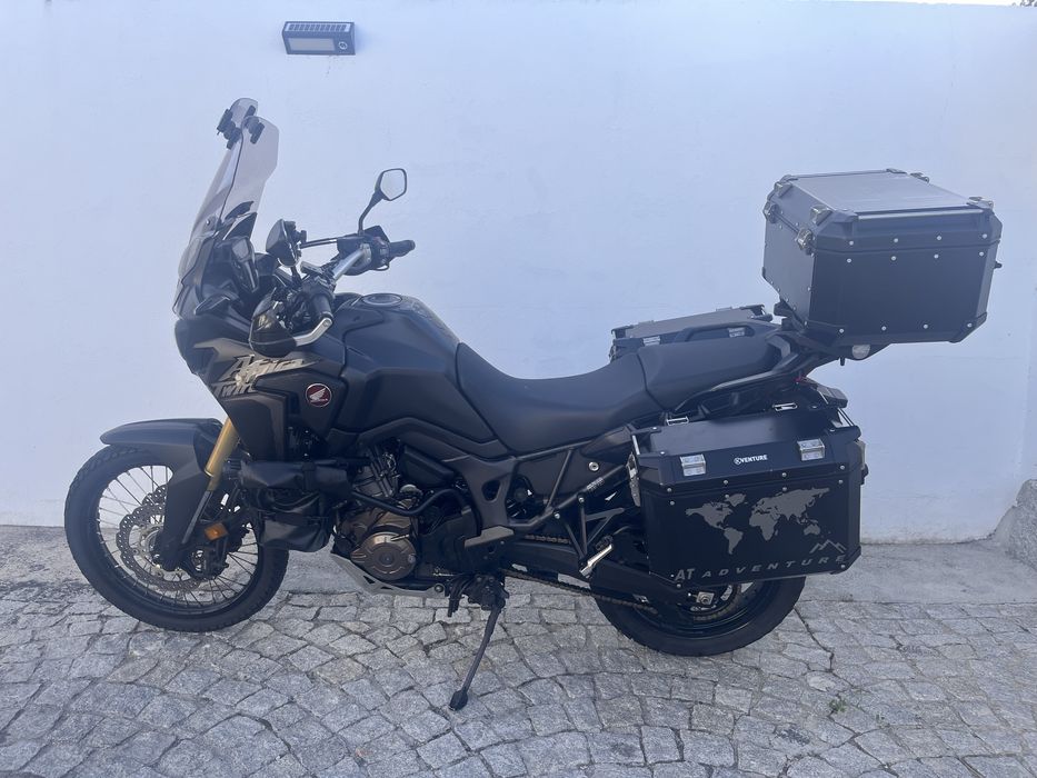 Honda Africa Twin CRF1000L DCT 2017 | 45.000 km | Malas Alumínio + Extras