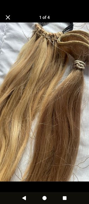 Extensões cabelo humano