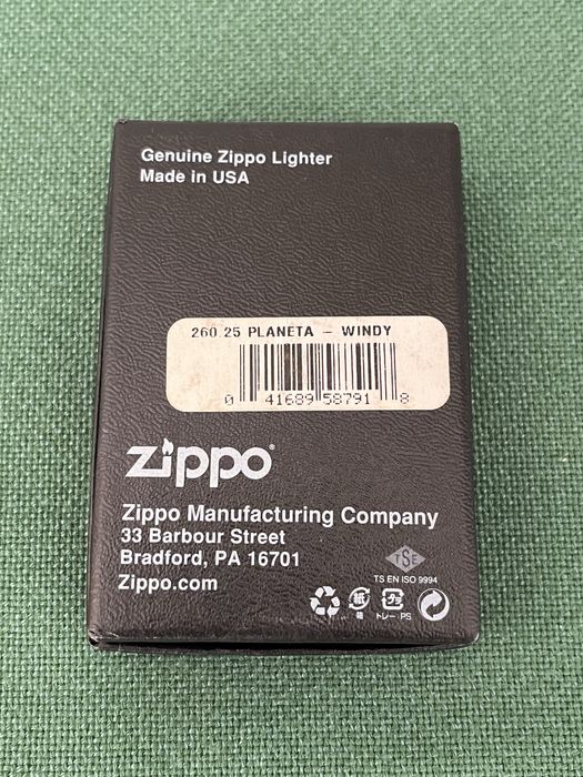 Isqueiro zippo edicão limitada novo com caixa e papeis