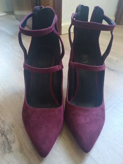 Sapatos Seaside bordô