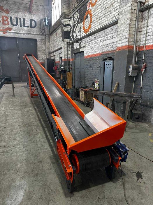 Ленточный конвейер, транспортер, навантажувач, стрічковий конвеєр