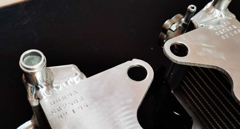 Radiadores Honda CR250R de 92 até 96 Alumínio Performance