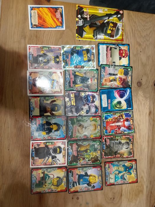 Karty Lego ninjago 2017/2018/2019