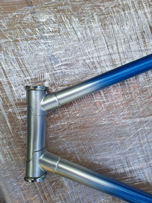 Rama rowerowa 27x1/1/4 widelec PRL komplet