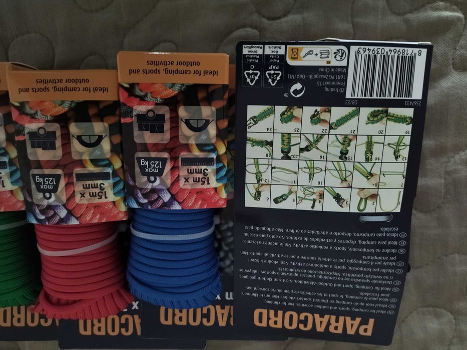 Linka paracord 3mm x 15m