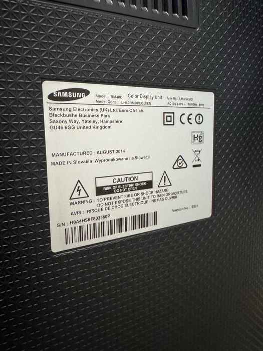 Tv Samsung full HD 40 polegadas