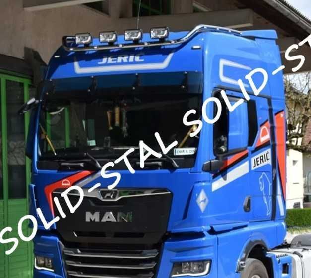 Orurowanie ZE STALI NIERDZEWNEJ Man Tgx Euro 5 / 6 Nowy 2021 + POLER!