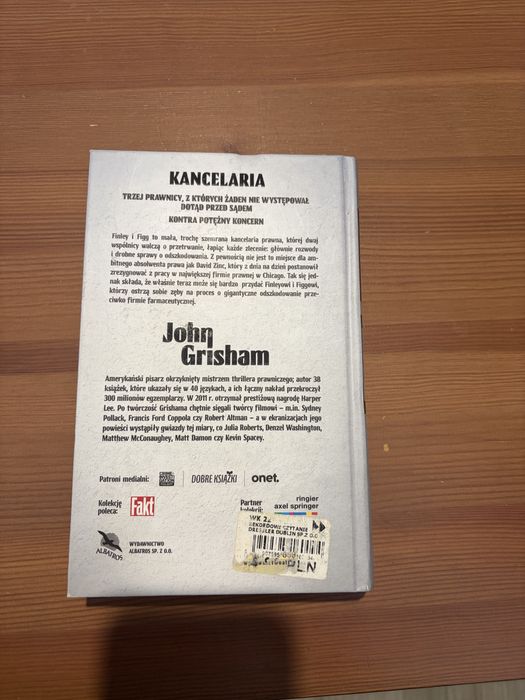 John Grisham „Kancelaria”