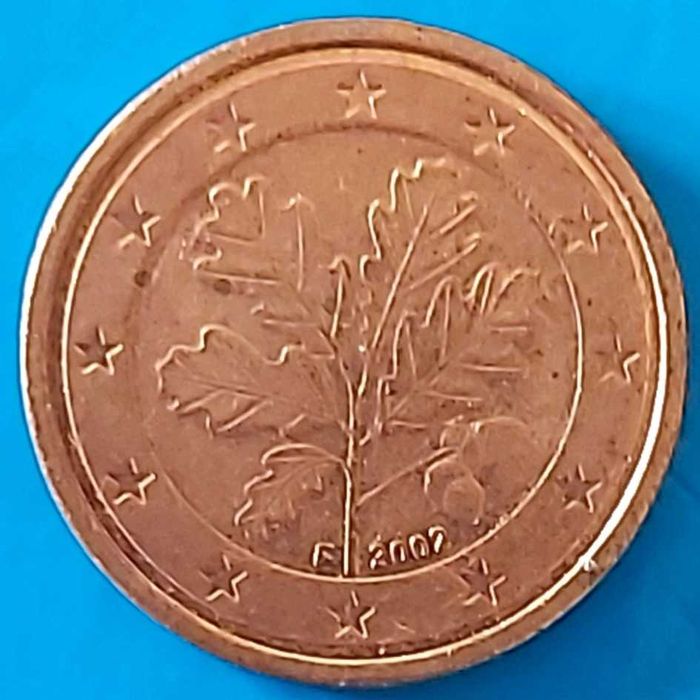 2 Cêntimos de 2002 * F * da Alemanha