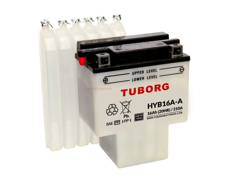 Akumulator Tuborg HYB16A-AB 16Ah 210A Grunwaldzka 33 Kutno • OLX.pl