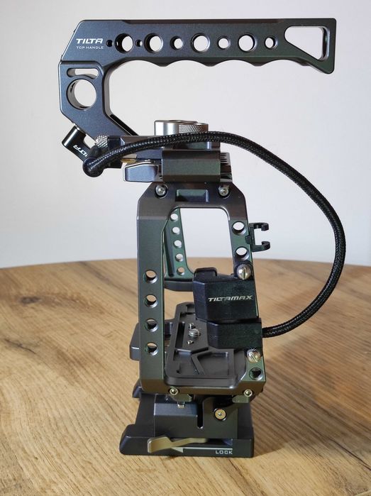 TILTA klatka BMPCC 4K/6K Basic Kit (TA-T01-B) + 15 mm baseplate TANIO!
