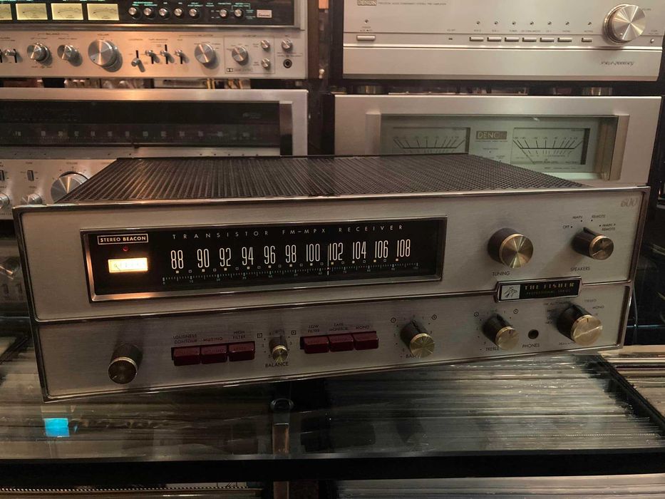 Retrospekcja Model Fisher 600 Lampowo-Tranzystorowy - KOLEKCJONERSKI