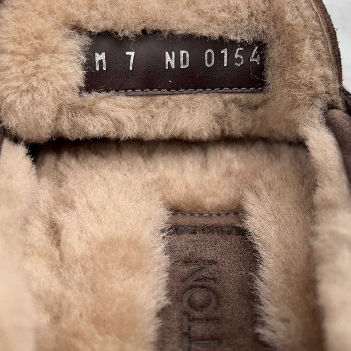 Louis Vuitton Arizona Fur Чоловічі хутряні мокасини замша оригінал 41