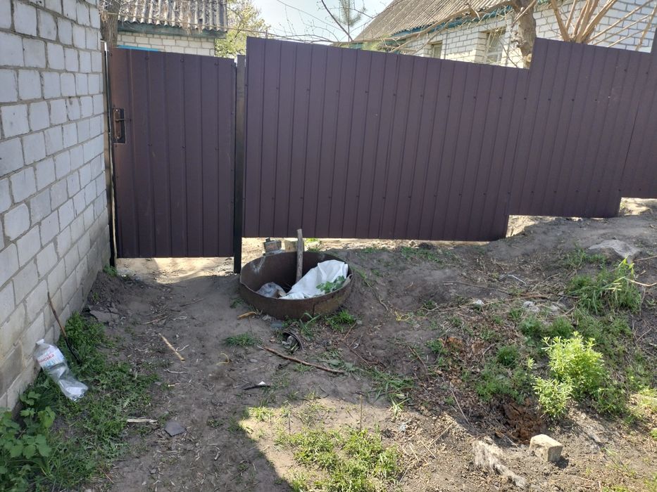 Заборы из профнастил установка , калитка,поднавес, навес