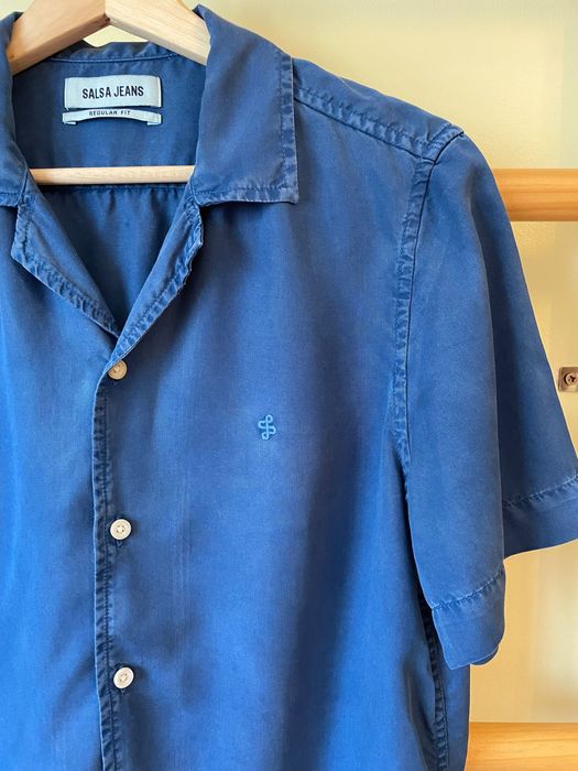 Salsa Camisa homem tamanho S manga curta Verão