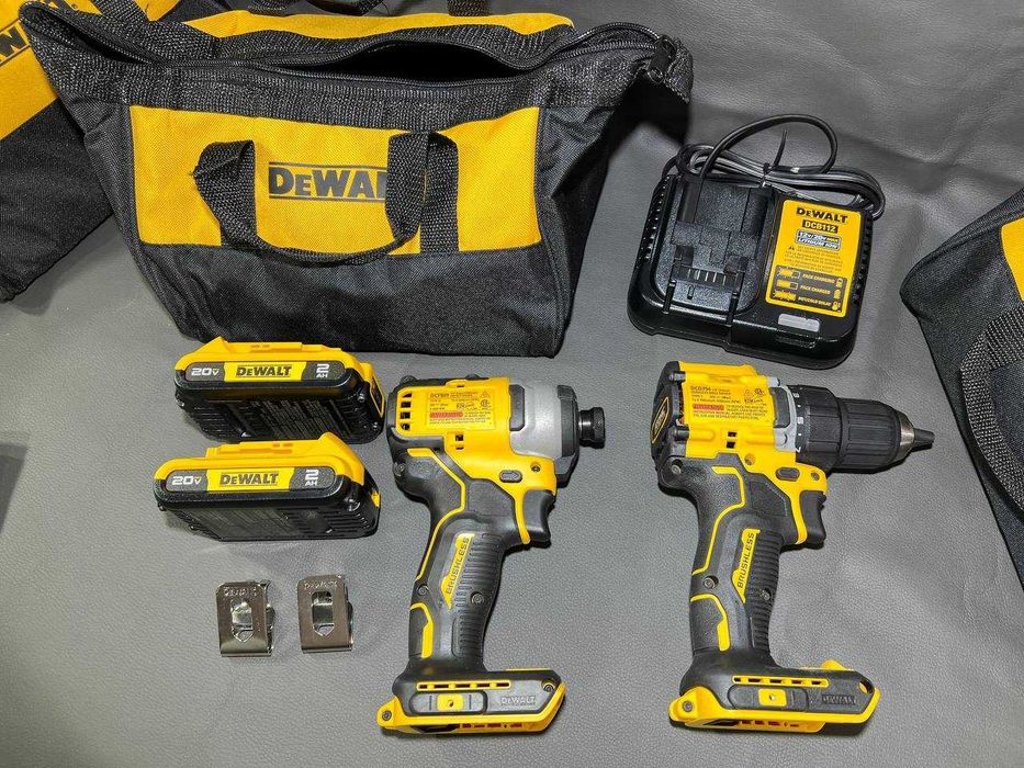 Набір шуруповерт і імпакт DEWALT DCK225D2 ATOMIC Compact Series 220V