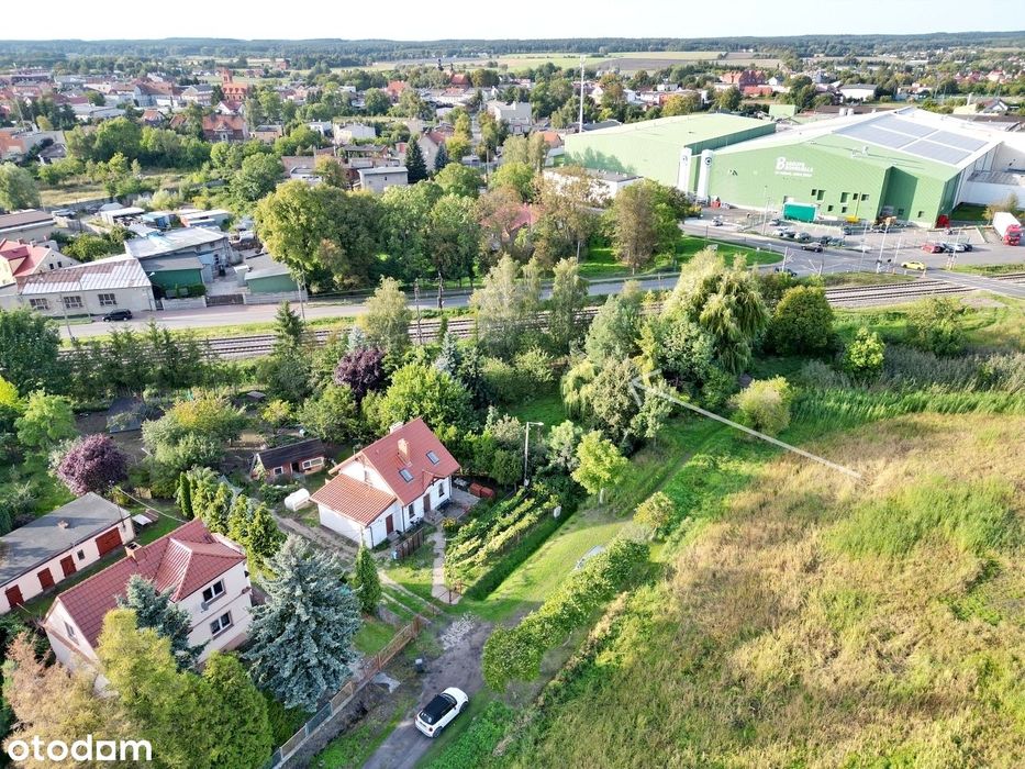 Uzbrojona działka budowlana z MPZP w Gniewkowie
