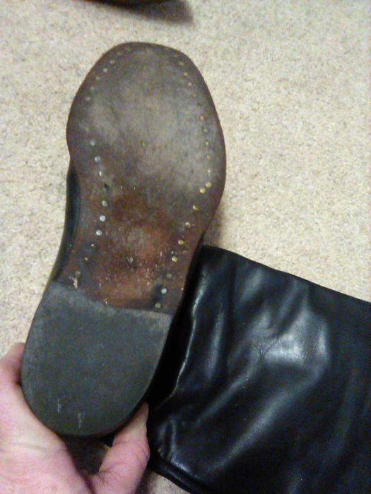 сапоги хромовые военные черевики хромові БУ 41 размер