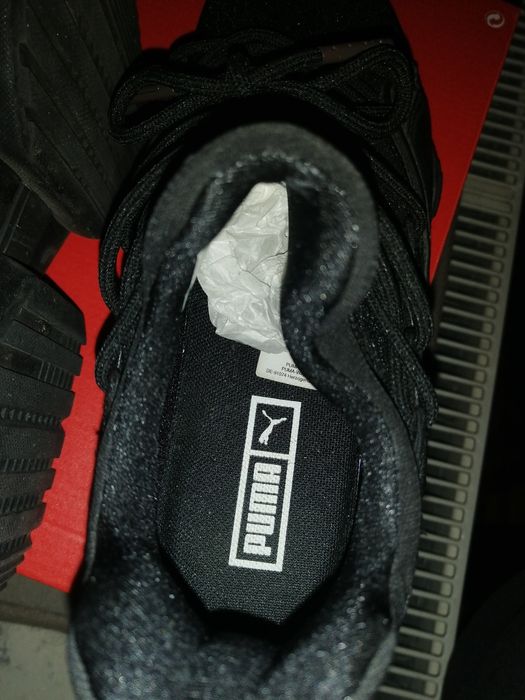Puma damskie czarne adidasy r. 37