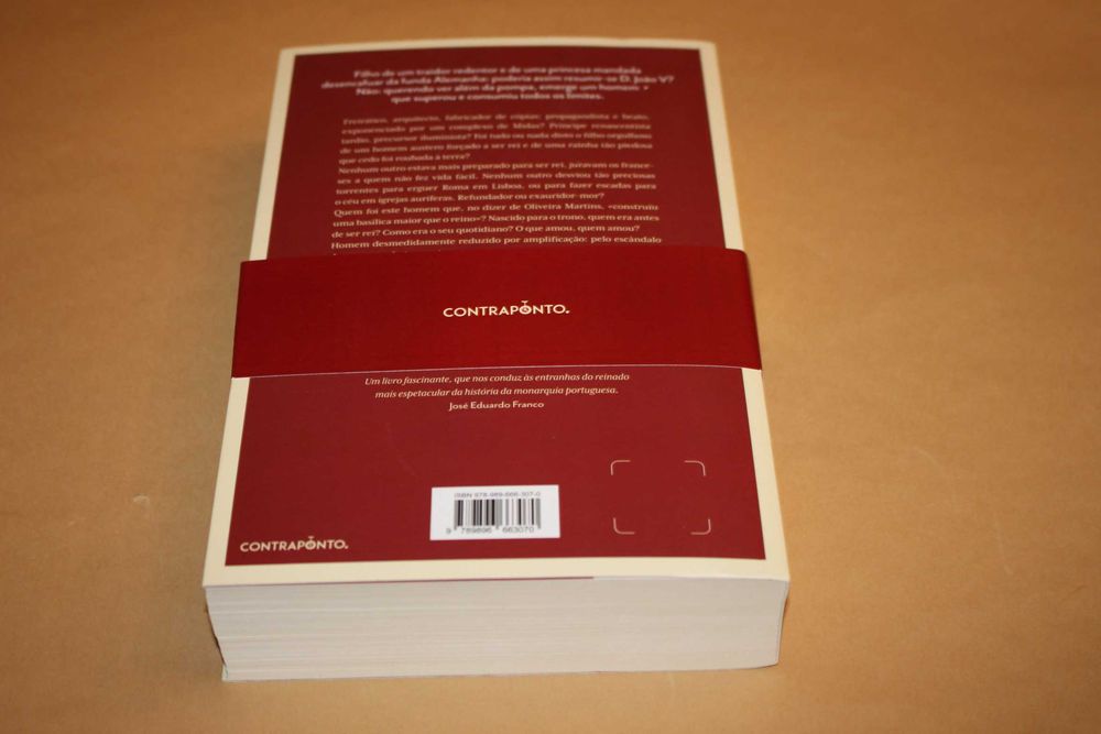 El-Rei Eclipse Biografia de D.João V  de Pedro Sena-Lino
