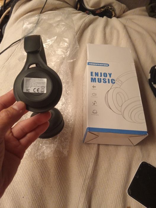 Ver o fone de ouvido novo