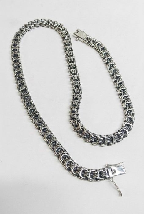 Срібний набір 90г ланцюжок хрестик цепочка серебряная крестик серебро