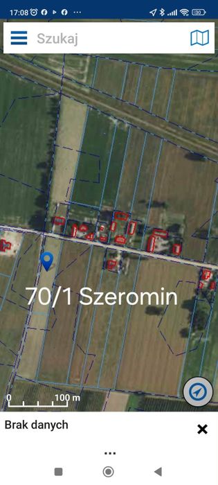 Sprzedam działki w Szerominie i Cieciórkach z warunkami zabudowy   900m2 i 2000m2 .
