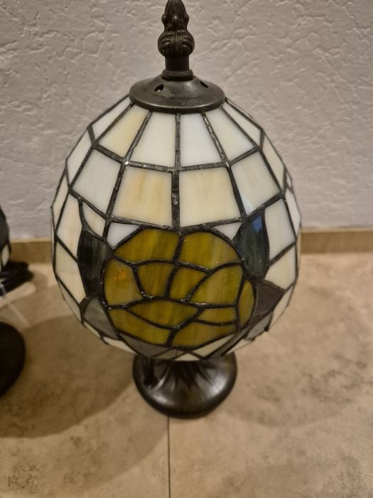 2 Pięknie lampy witrażowe Tiffany