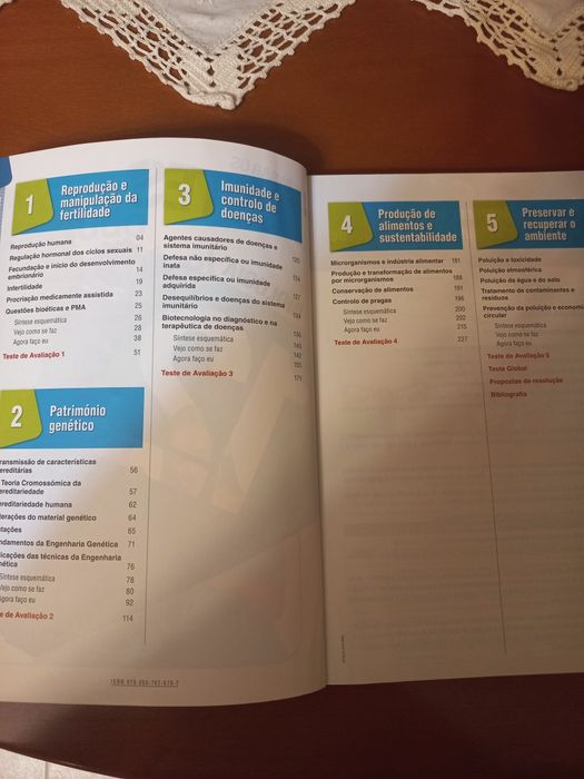 Preparação testes de biologia 12° ano