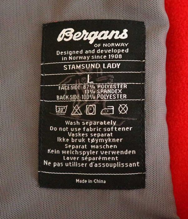 Bergans Stamsund kurtka trekkingowa softshell L