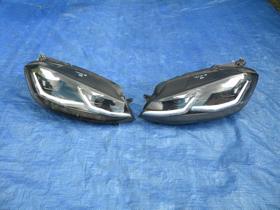 VW GOLF VII 2018 Reflektor Lampa XENON Prawy Lewy Przód TLUZZE