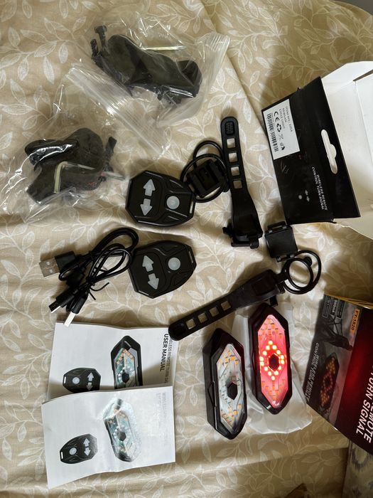 Sinalizador de direcao para bike