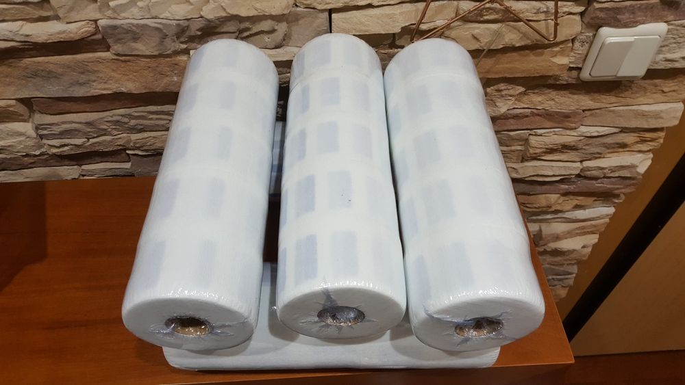 Rolo / Gola Higiênica em Papel Barbeiro Descartável