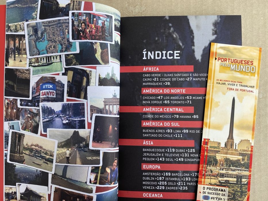 Livro viagens - Portugueses pelo mundo