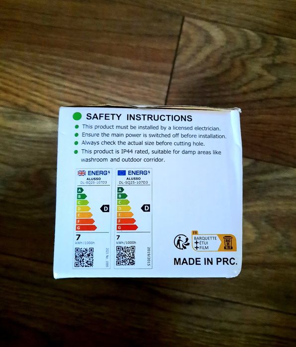 Żarówki Led ALUSSO 7W -6 sztuk