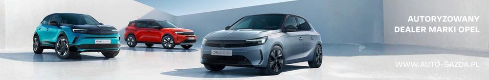 Opel Auto-Gazda Gliwice top banner