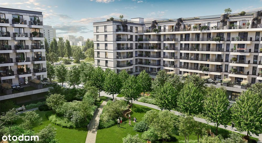 3-pokojowe mieszkanie 60m2 + 2 balkony