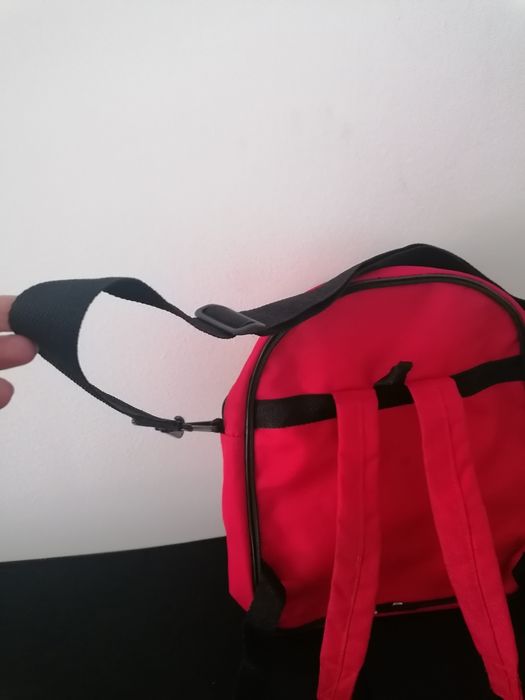 Mochila com publicidade da Coca-Cola aquando da Copa 2002 /2003.