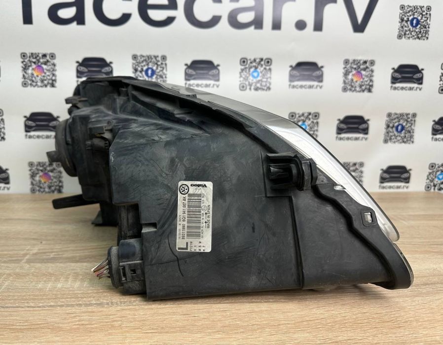 права фара Volkswagen Polo 9N3, 2005-2009 оригінал