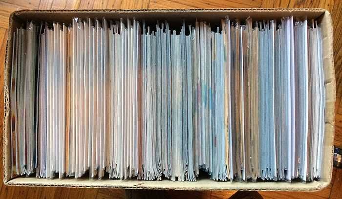 Comics MARVEL e DC Comics (450 exemplares)