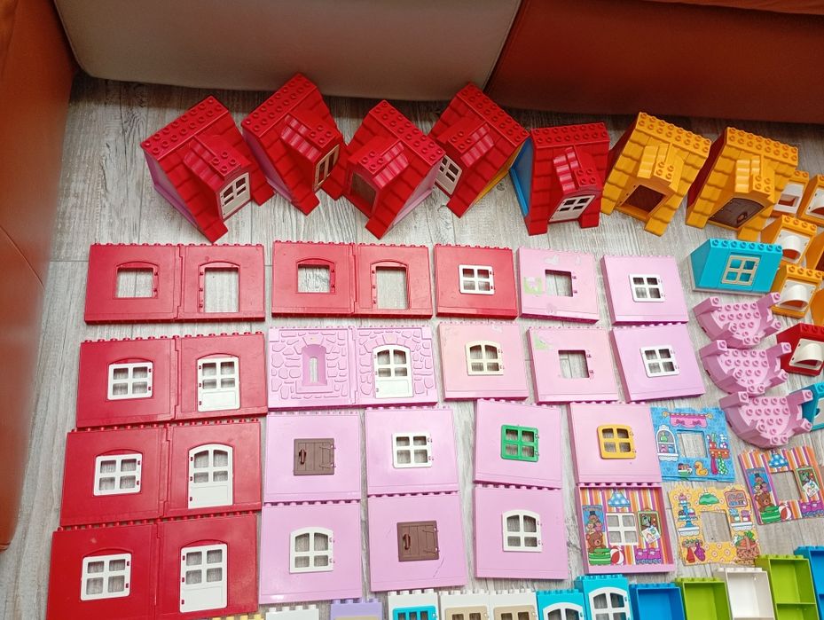 Dach ściana okno drzwi LEGO Duplo
