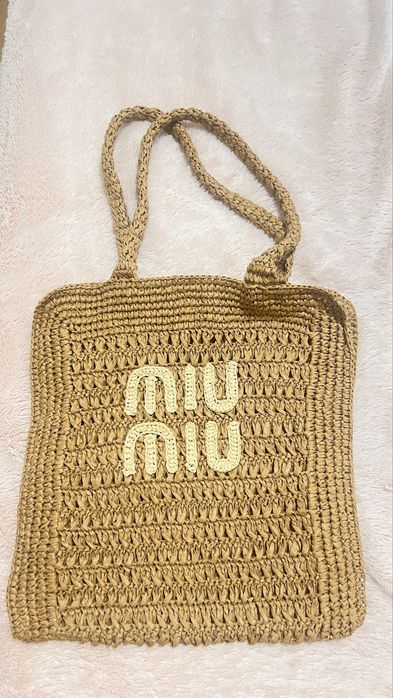 Bolsa praia Miu Miu