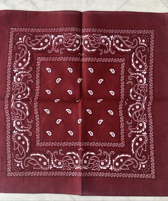 Bandana bordowa unsiex