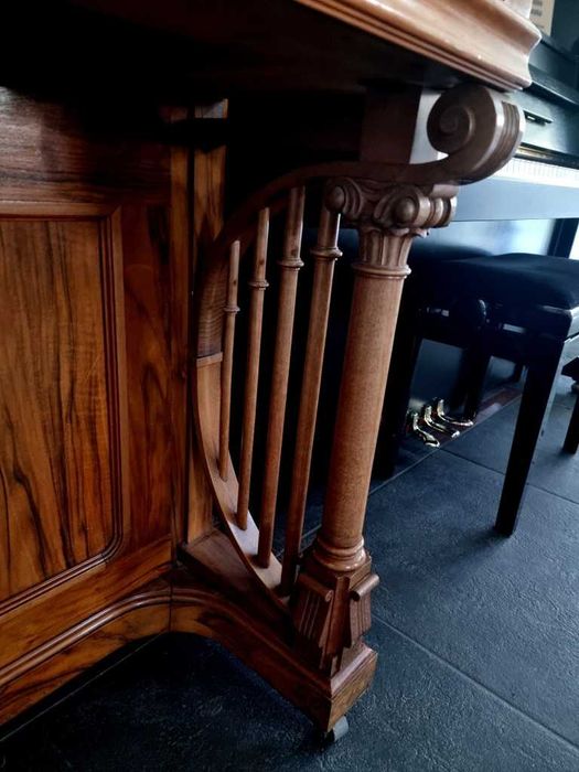 Pianino H.S. Riisnaes, Bergen 137cm politura KONCERTOWE UNIKATOWE